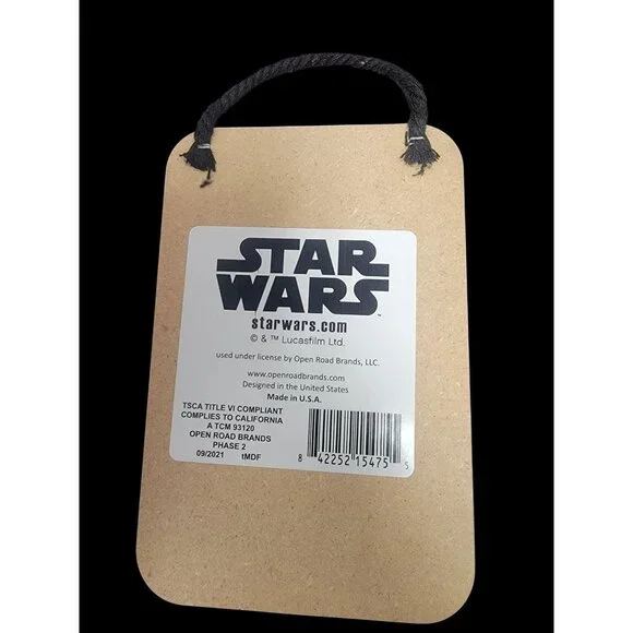 Star Wars Baby Yoda Grogu Wall Plaque For Fans & Collectors - Picture 3 of 3